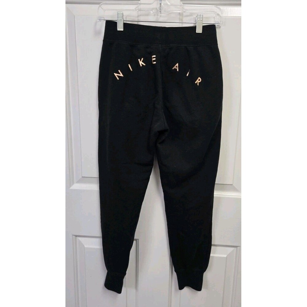 Women's Nike Black with Rose Gold Joggers Size XSmall
